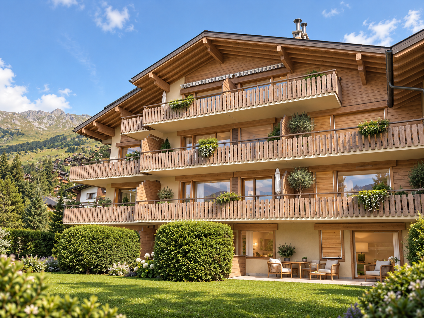 Development of an alpine residence in Verbier
